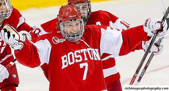 Burke and Gauthier Receive Hockey East Weekly Honors - Boston