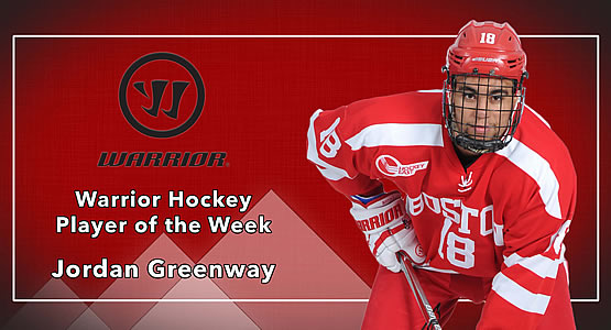 Jordan Greenway - Men's Ice Hockey - Boston University Athletics